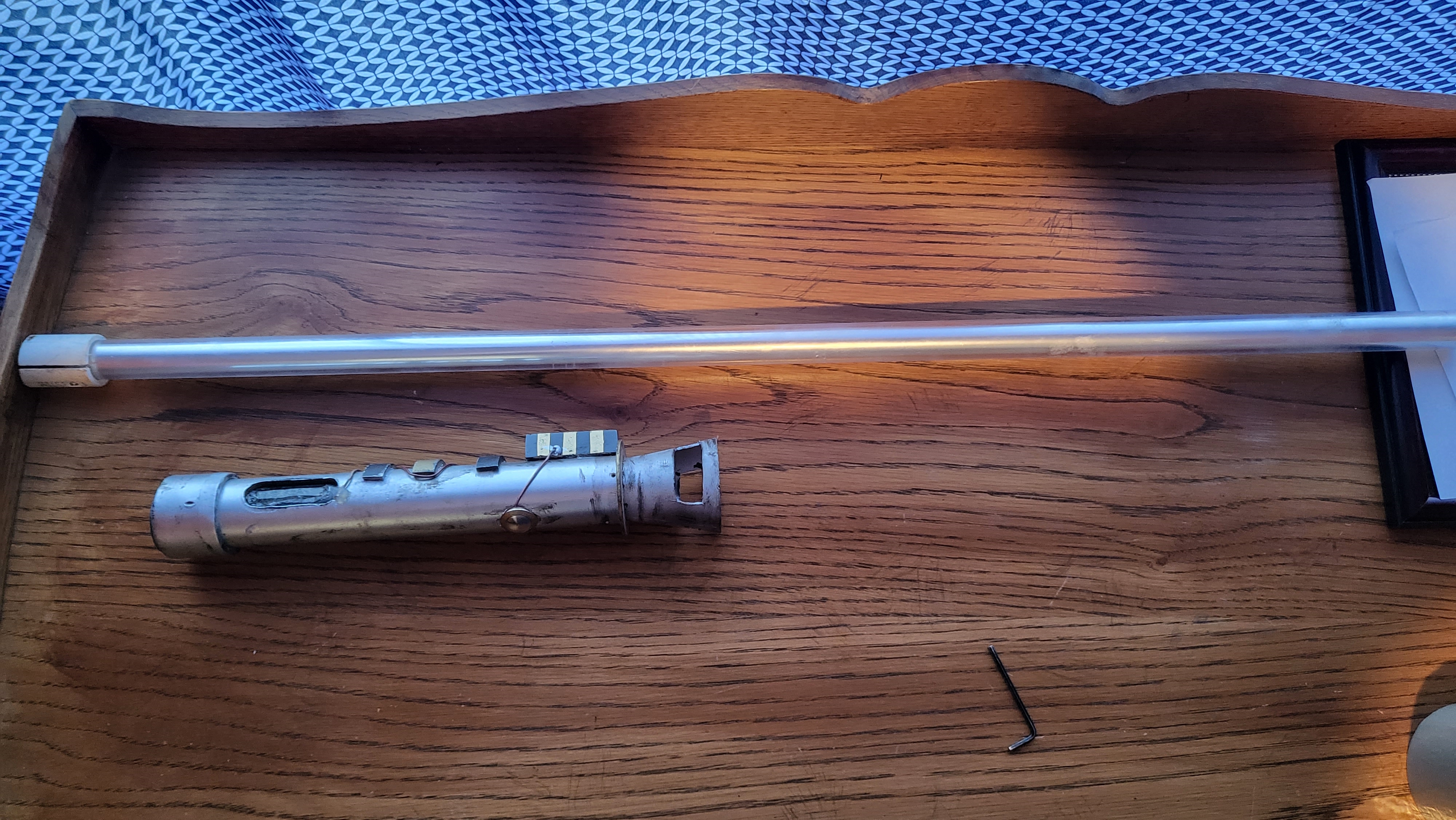 an image of my custom lightsaber